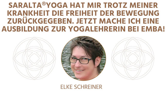 SaraltaYoga hat mir trotz meiner Krankheit die Freiheit der Bewegung zurückgegeben.